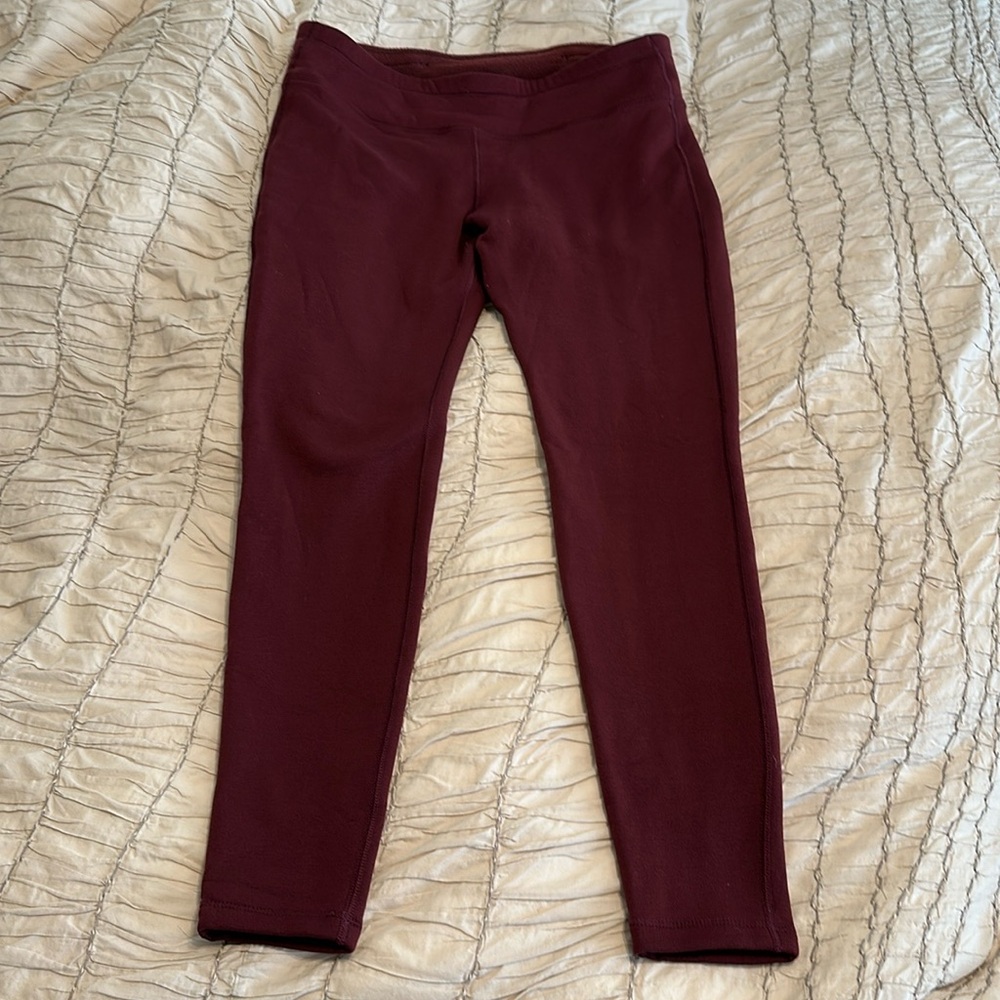 Athleta fleece leggings